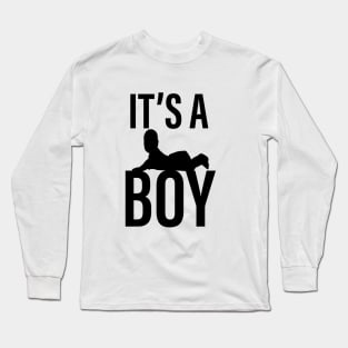 It's A Boy Baby Announcement Long Sleeve T-Shirt